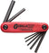 Bondhus BON12592 Gorilla Grip Hex fold up 7 Pcs key set 1.5-6mm  HF7MS