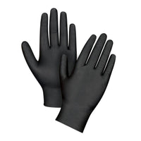 Nitrile Powder free Examination Gloves (BLACK)-Size XLarge