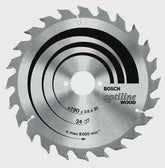Bosch 190mm 12T Wood Circular Saw Blade Optiline 190mm x 30mm x 12T 2608641187