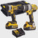 Dewalt 18V XR Brushless (DCD996 + DCF850) Twin Pack With 2 x 5.0Ah Batteries Charger In Case
