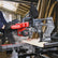 Excel 8.5" 216mm Mitre Saw Large Base 1500W/240V with Laser & Leg Stand