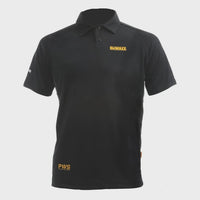 Dewalt Rutland Performance Polo Shirt Black - Size M