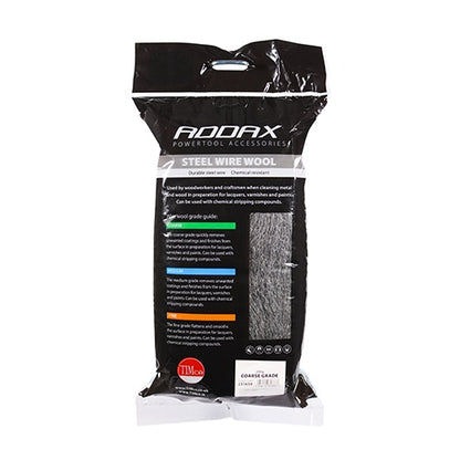 Timco Addax Chemical Resistant Steel Wire Wool Coarse 200g 231659