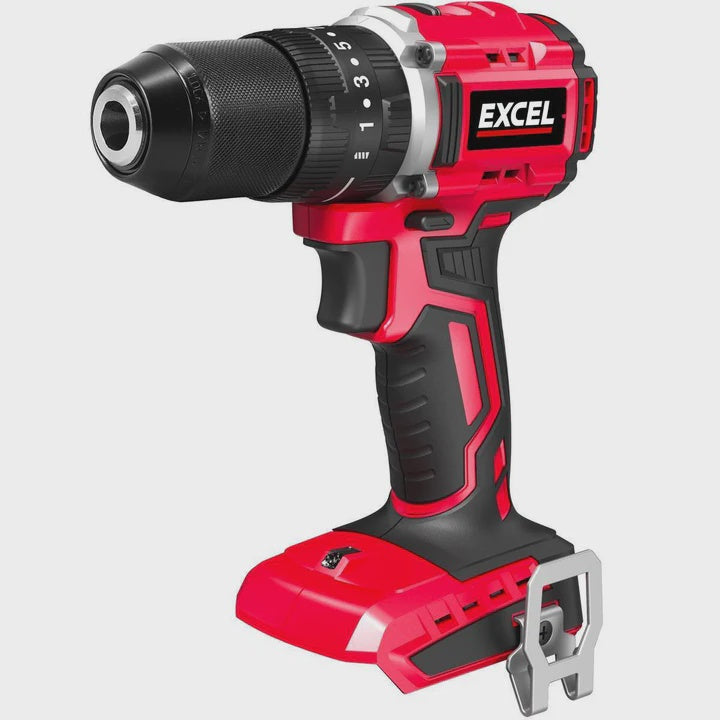 Excel 18V 10 Piece Power Tool Kit with 4 x 5.0Ah Batteries & Charger EXLKIT-16296