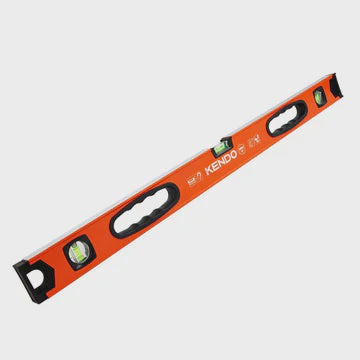 Kendo Magnetic Aluminium & Spirit Level Set 300mm, 600mm, 1200mm