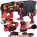 Excel 18V 5 Piece Tool Kit with 2 x 5.0Ah Battery Charger & Mobile Wheel Box EXLKIT-16063