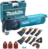 Makita TM3010CK 240V Oscillating Multi-Tool Quick Change Blade With 39 Piece Accessories Set