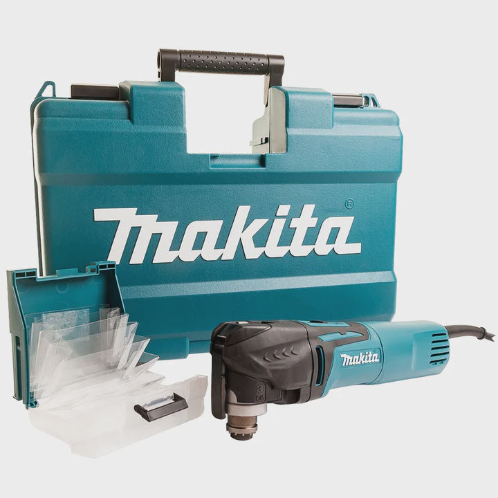 Makita TM3010CK 110V Oscillating Multi-Tool Quick Change Blade with 39 Piece Accessories Set