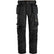 Snickers 6251-52 Black Stretch Loose Fit Trouser W36" L32"