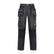 Timco W32 L32 Craftsman Trousers Heavy Duty 4-way Grey/Black CTGBK3232