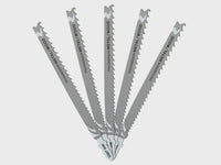 DeWalt 132mm HCS Progressor Tooth Jigsaw Blades DT2059-QZ Pack of 5
