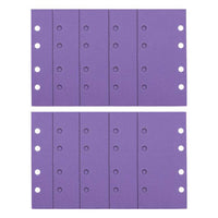 Trend Aluminium Oxide 1/3 Sheet Sanding Sheet 10pc 93mm x 185mm 240 grit AB/THD/240A