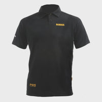 Dewalt Rutland Performance Polo Shirt Black - Size L